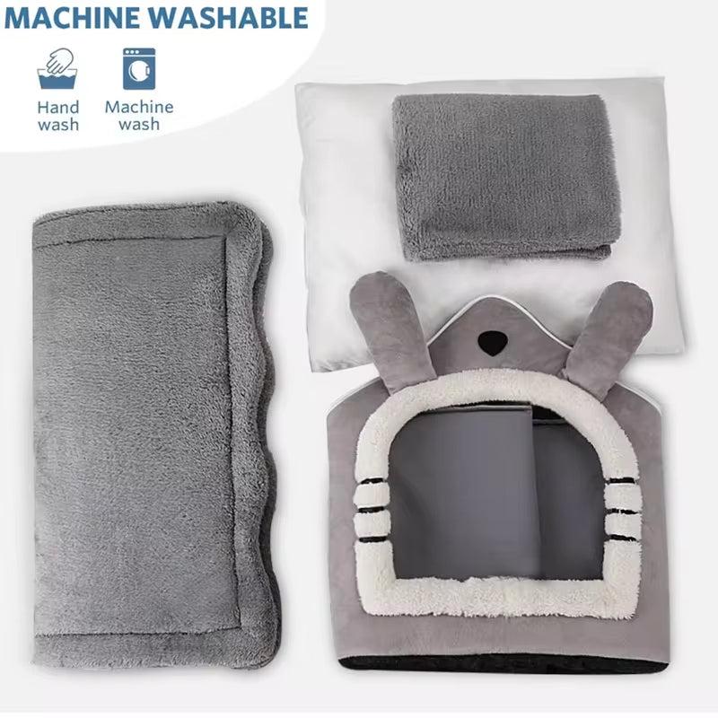 Indoor Warm Dog House ā Soft Pet Bed Tent for Small & Medium Dogs