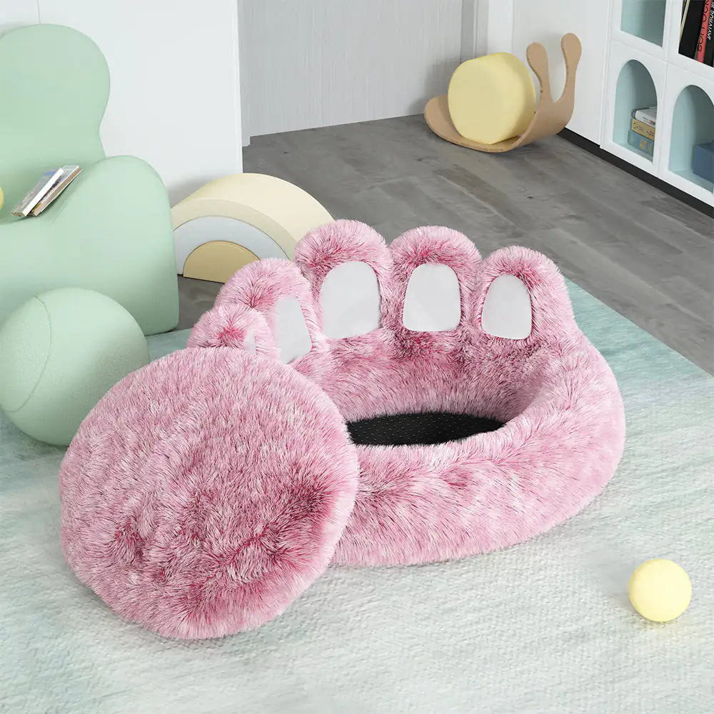 Long Plush Cat Bed โ Super Soft & Cozy Comfort for Cats ๐ค