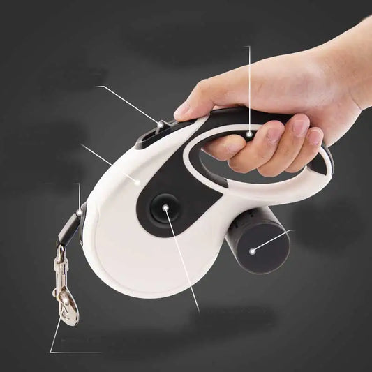 Automatic Retractable Leash for Dogs & Cats – Durable & Comfortable Grip