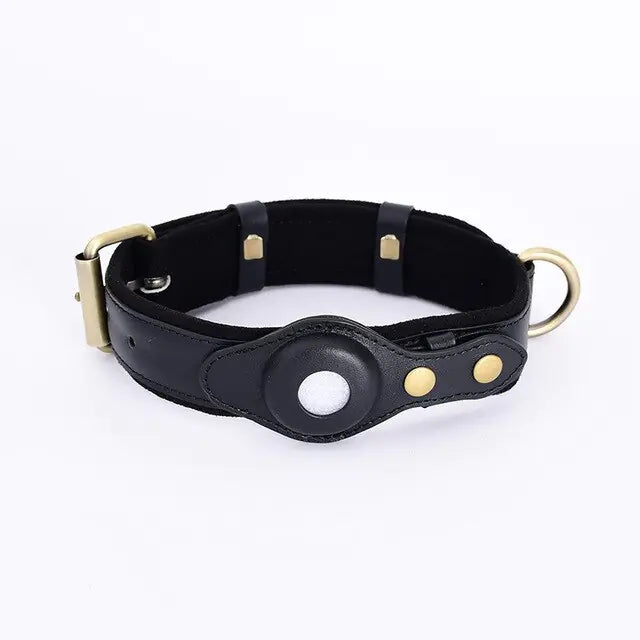 Premium Leather Anti-Lost Dog Collar โ Style, Comfort & Safety Combined ๐โจ