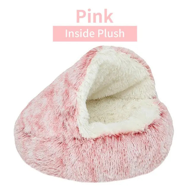 👉 Soft Plush Pet Bed – Cozy & Comfortable Sleep for Pets 🐾