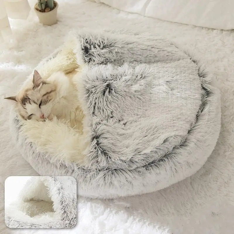 👉 Soft Plush Pet Bed – Cozy & Comfortable Sleep for Pets 🐾