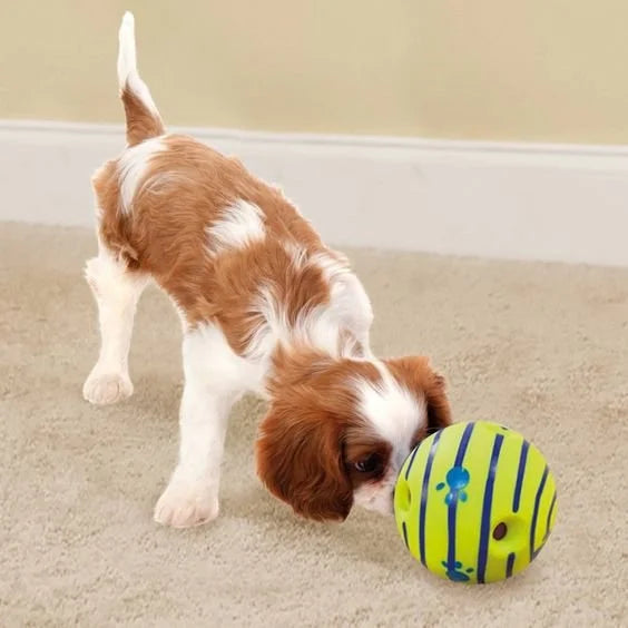 Wobble Wag Giggle Ball – Fun, Glowing & Noisy Toy for Happy Dogs! 🐾