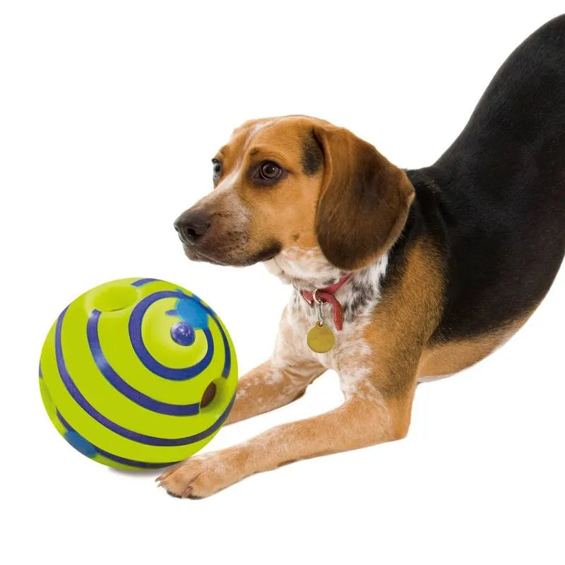 Wobble Wag Giggle Ball – Fun, Glowing & Noisy Toy for Happy Dogs! 🐾
