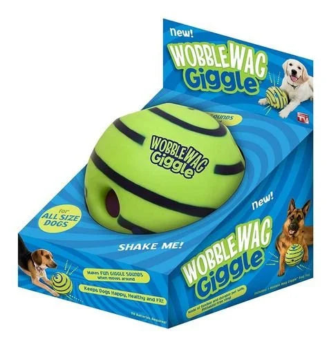 Wobble Wag Giggle Ball – Fun, Glowing & Noisy Toy for Happy Dogs! 🐾