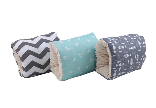 Cozy Nest Pet Bed – Soft Tunnel for Cats & Small Dogs 💤🐾