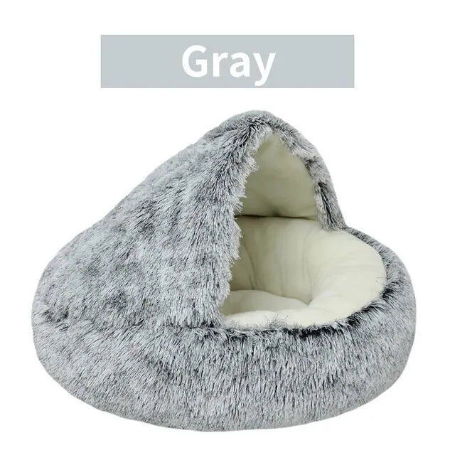 👉 Soft Plush Pet Bed – Cozy & Comfortable Sleep for Pets 🐾